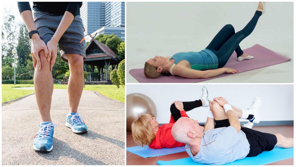 Joint exercise of knee exercise